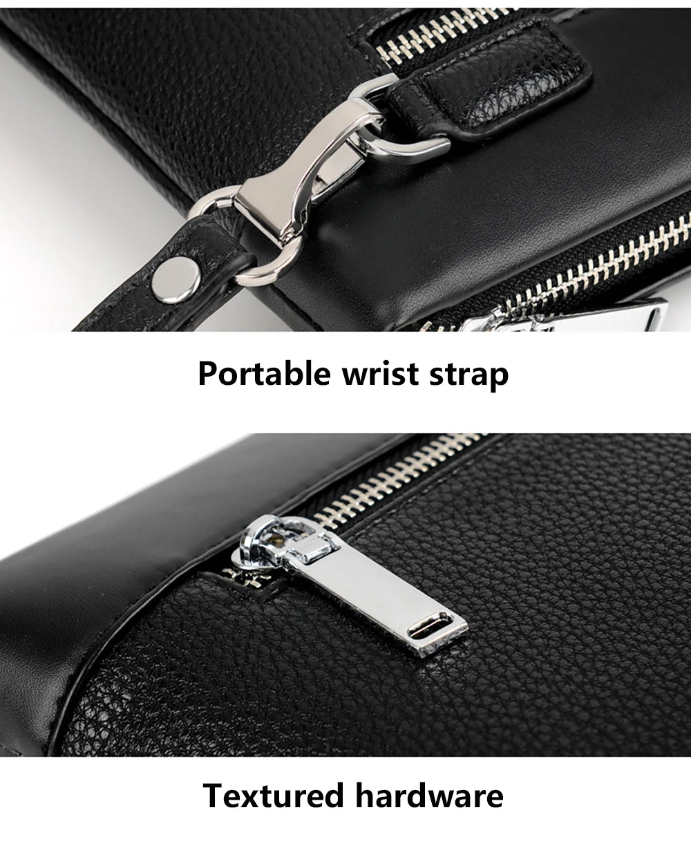 |イベント・ノベルティ用品 | PUレザークラッチバッグ | W25xH17xD2cm