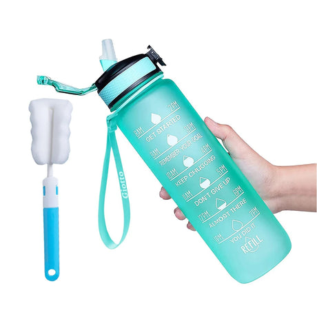 |イベント・ノベルティ用品 | 飲料水ボトル ストロー＆ストラップ付 | 900ml