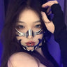 イベント・ハロウィングッズ｜サイバーパンクマスク風 メタルマスク