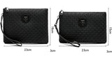|イベント・ノベルティ用品 | 高品質PUレザーメンズビジネスクラッチバッグ