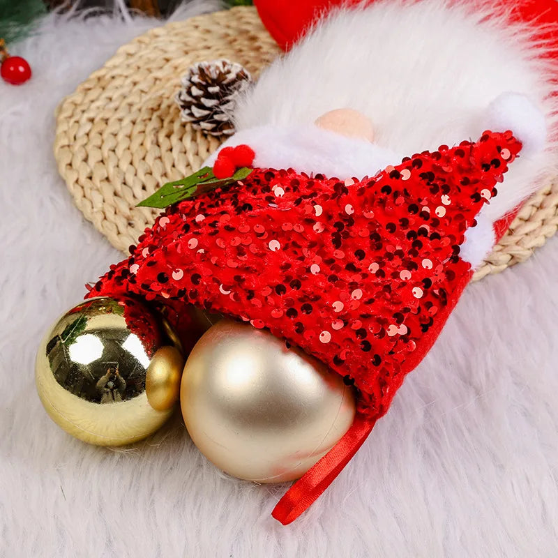 イベント・クリスマス装飾｜スパンコール付きクリスマスギフトソックス