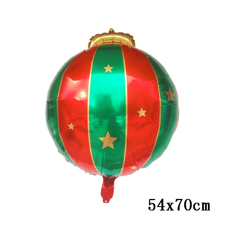 イベント・クリスマス装飾｜ホイルバルーン サンタ＆スノーマン