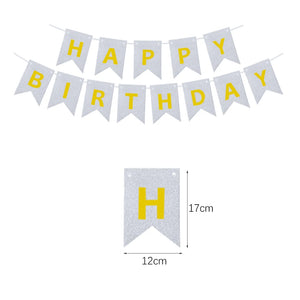 【パーティー用装飾】誕生日用バナー