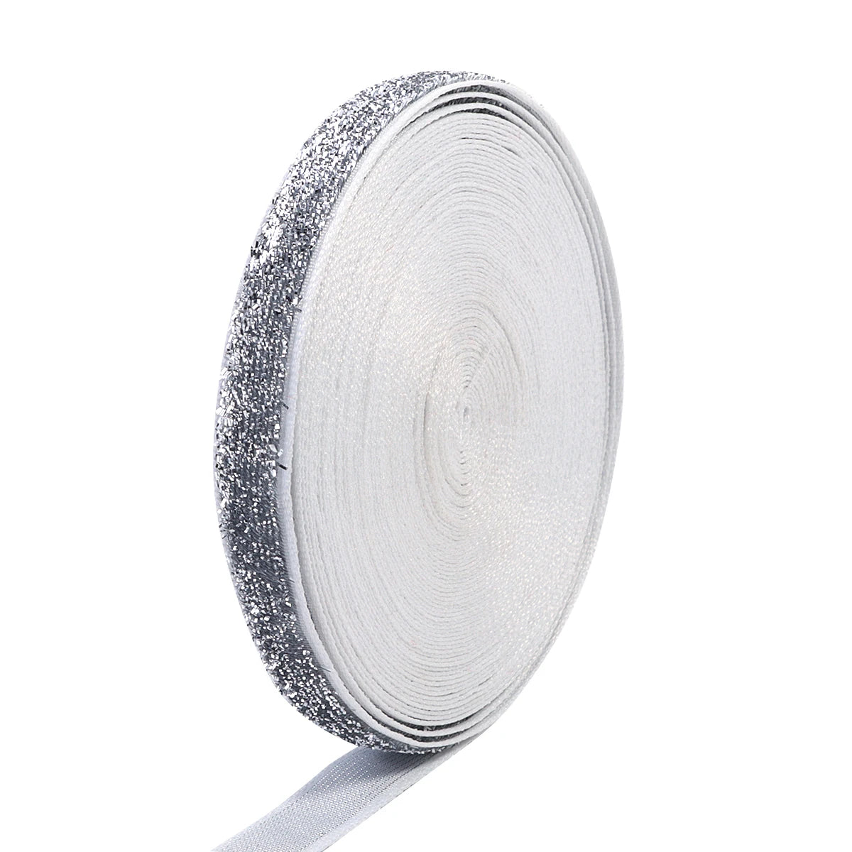 グリッターリボン 5-10ヤード 結婚式・クリスマス用