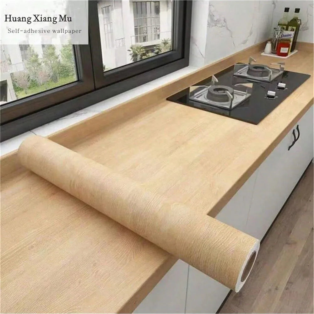 【DIY・インテリア装飾】天然木目調シート40c・55c幅（長さ1M/2M/3M/5M）