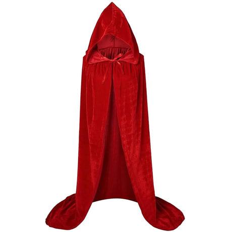 イベント・ハロウィングッズ｜ベルベットフード付きマント(60c～170c)