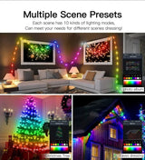 【イベント・クリスマス装飾】LEDクリスマスライト Bluetooth対応(5M/10M/20M)