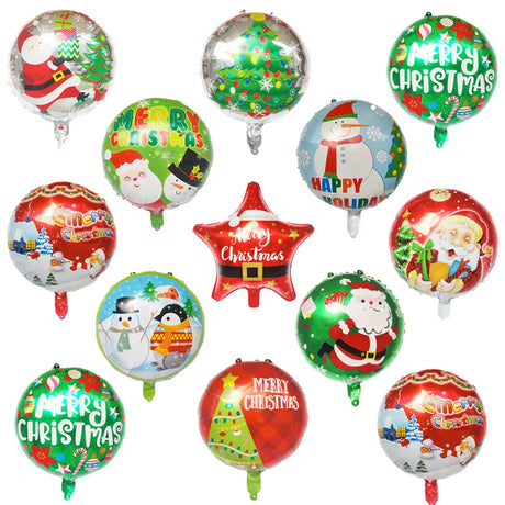 イベント・クリスマス装飾｜ホイルバルーン 50個セット