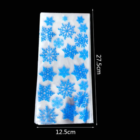 イベント・クリスマス装飾｜ギフト用 ビニール製バッグ (50枚セット)