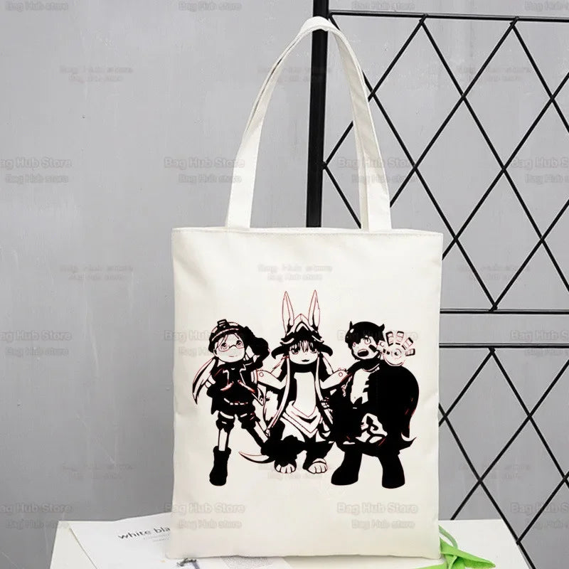 |ノベルティ用品 | メイドインアビス キャンバストートバッグ | 34×38c