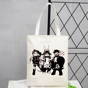 |ノベルティ用品 | メイドインアビス キャンバストートバッグ | 34×38c