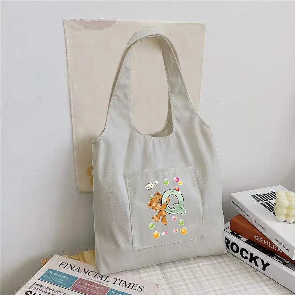 | ノベルティ用品 | 折りたたみクマgショルダーバッグ  | 34× 34c