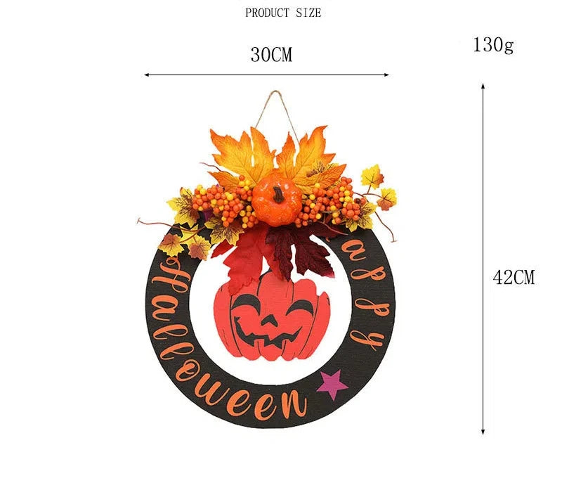 イベント・ハロウィングッズ｜パンプキン＆メープルリーフガーランド
