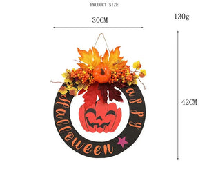 イベント・ハロウィングッズ｜パンプキン＆メープルリーフガーランド