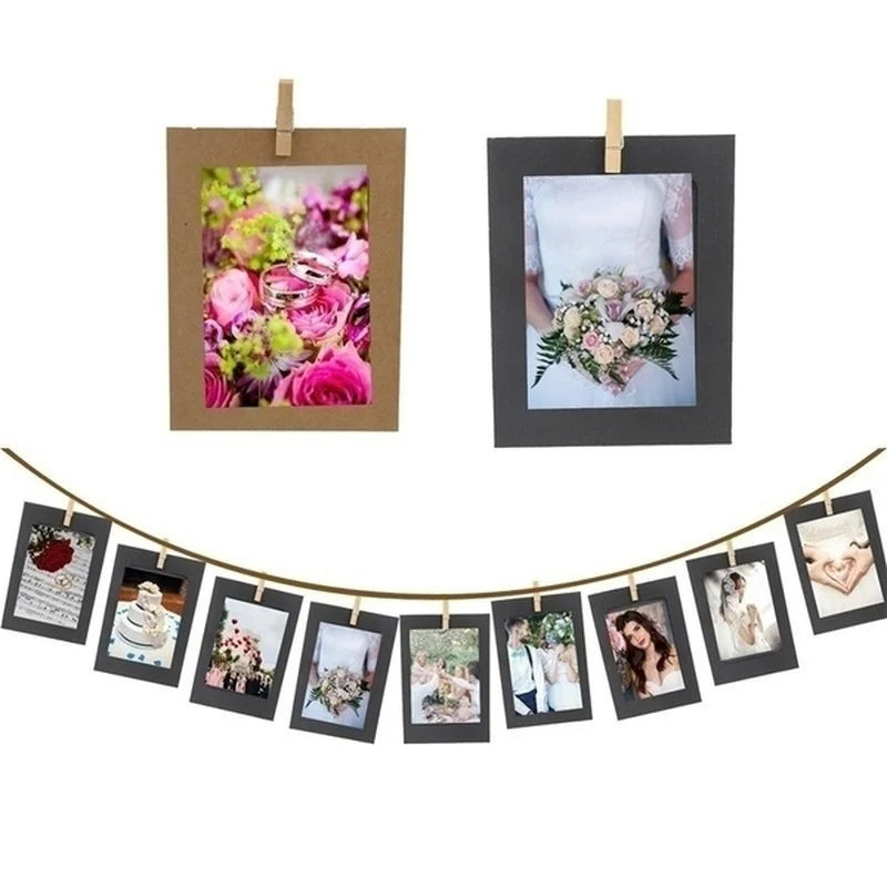 結婚式・インテリア装飾｜DIYフォトフレームセット 10個入り