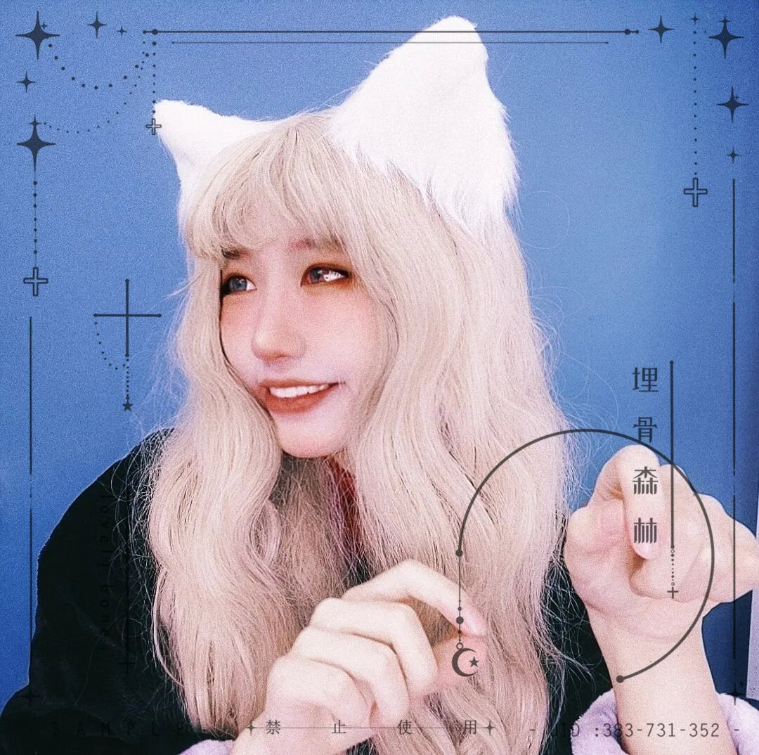 イベント・ハロウィングッズ｜猫耳ロリータ ヘアアクセサリー