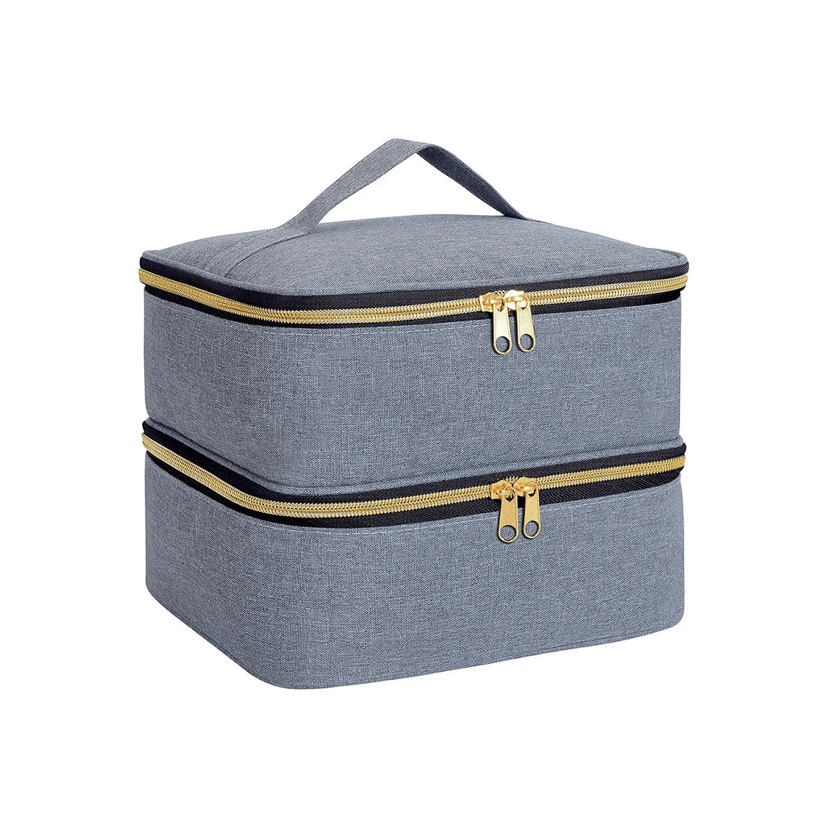 |イベント・ノベルティ用品 | 2段式ネイル・コスメ用収納用バック | W24×H18×D21cm