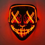 イベント・ハロウィングッズ｜LED光る！仮面マスク(フリーサイズ)