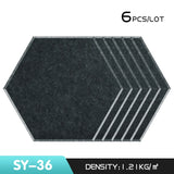 【DIY用】３D防音・インテリア用ステッカー 大/小(6pcs）