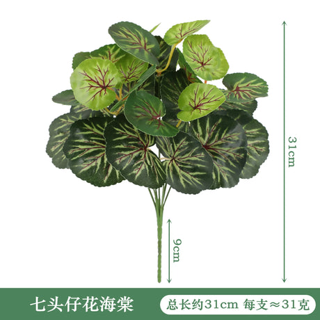人工植物のデスクトップ装飾・フェイクグリーンの植物アクセサリー・プラスチックの花・屋外装飾