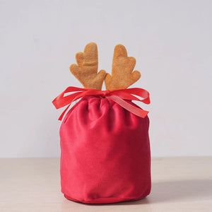 イベント・クリスマス装飾｜鹿型キャンディバッグ5個セット