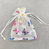 |イベント・ノベルティ用品 | レインボーバタフライ巾着ギフトバッグセット |9x12cm/10x15cm