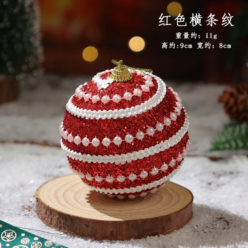 イベント・クリスマス装飾｜カラフルフォームボールオーナメント