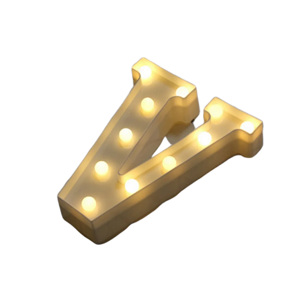 【LED装飾】LEDライト・デコレーションライト（ハート/アルファベット/数字）