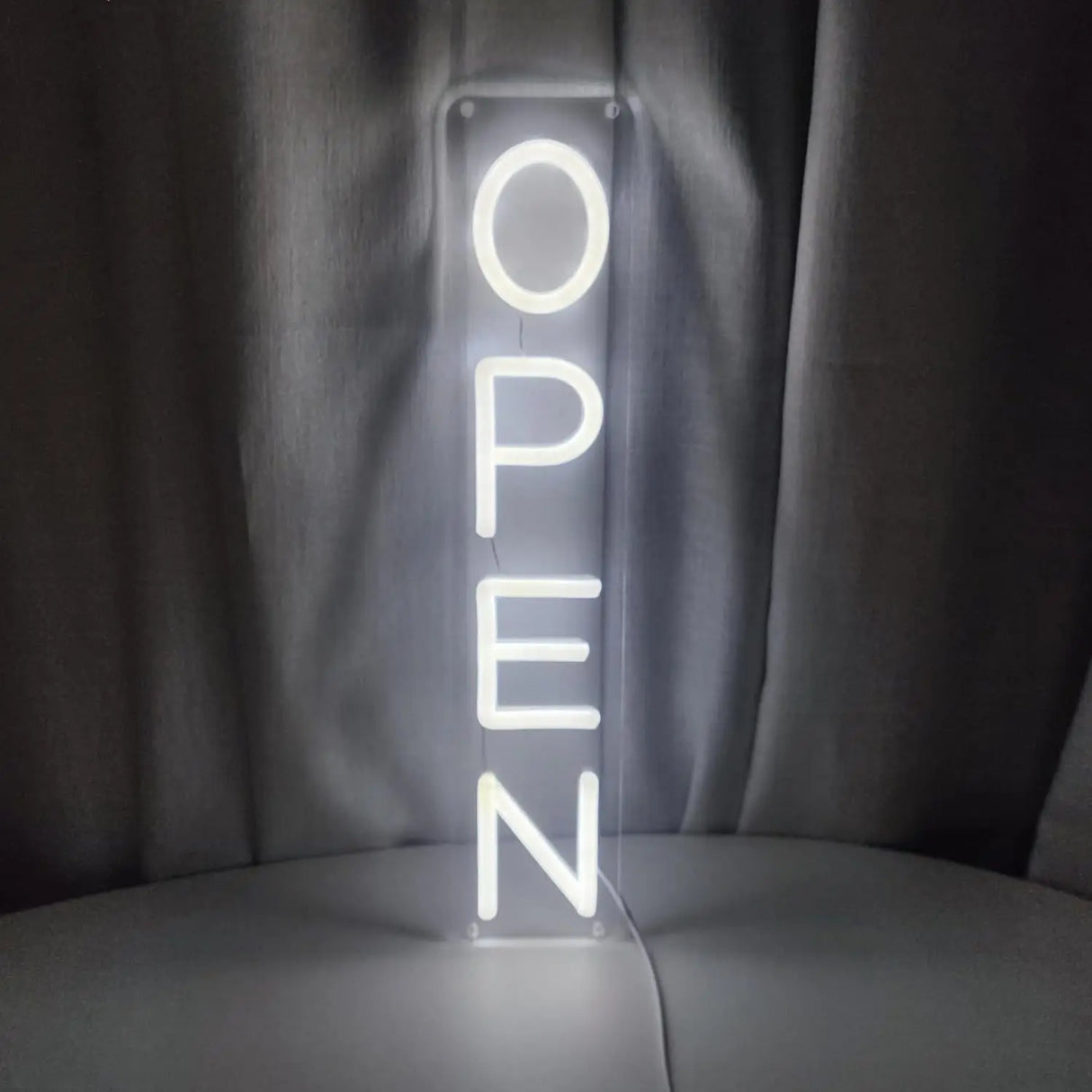 OPEN　縦LEDネオンサイン