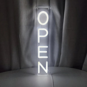 OPEN　縦LEDネオンサイン