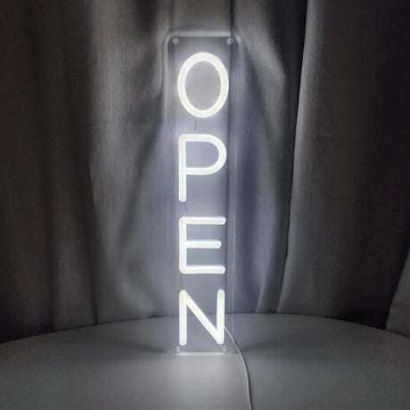OPEN　縦LEDネオンサイン