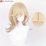 イベント・ハロウィングッズ｜耐熱コスプレ用 金髪ウィッグセット (50cm)
