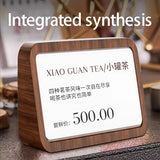 無垢材縦型カードホルダーディスプレイ