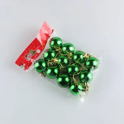 イベント・クリスマス装飾｜ボールオーナメント12個セット