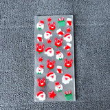 イベント・クリスマス装飾｜ギフト用 ビニール製バッグ (50枚セット)