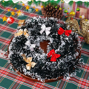イベント・クリスマス装飾｜リボン＆ティンセルデコレーション