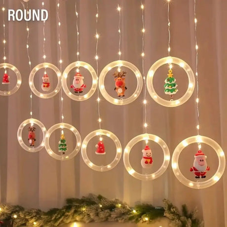 【イベント・クリスマス装飾】LEDカーテンライトストリング