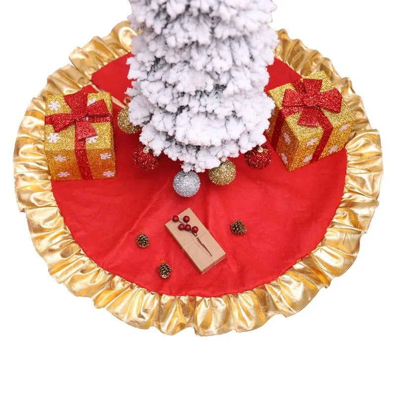 イベント・クリスマス装飾｜赤いクリスマスツリースカート - ホームデコ