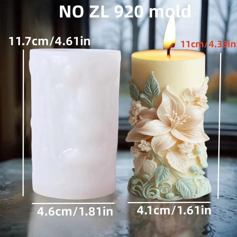 クラフト・DIY用｜ハンドメイドキャンドル用 繊細な花型