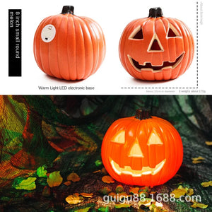 イベント・ハロウィングッズ｜LEDかぼちゃランタン3個セット
