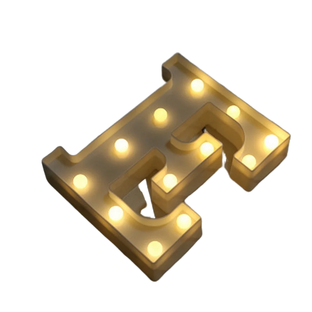 【LED装飾】LEDライト・デコレーションライト（ハート/アルファベット/数字）