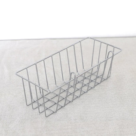 【DIY】アイアンワイヤー吊り壁収納バスケット