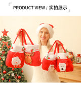 イベント・クリスマス装飾｜クリスマス巾着ギフトバッグセット(1/2/3/4個)