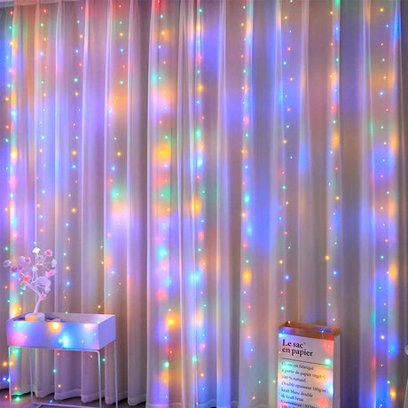 イベント・パーティー装飾｜LEDカーテンストリングライト(幅3M/6M)