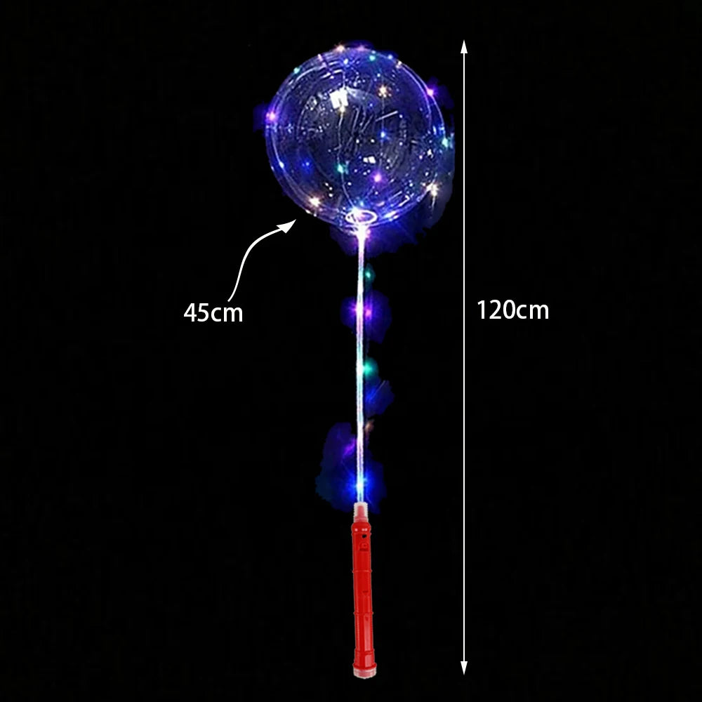 イベント・クリスマス装飾｜透明バルーンデコレーション用アイテムセット(34c/38c/45c)