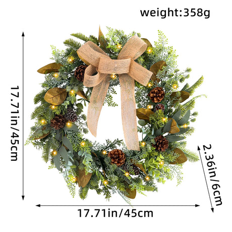 【イベント・クリスマス装飾】リース