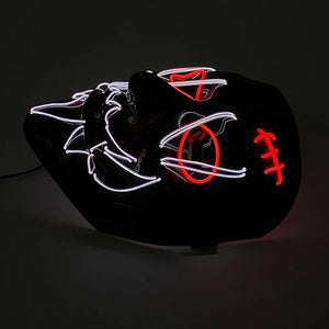イベント・ハロウィングッズ｜LED光る！仮面マスク(フリーサイズ)