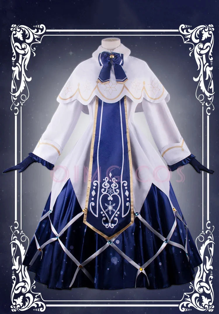イベント・ハロウィングッズ｜雪ミク コスプレ衣装セット／ウイッグ（Ｓ～XXL)
