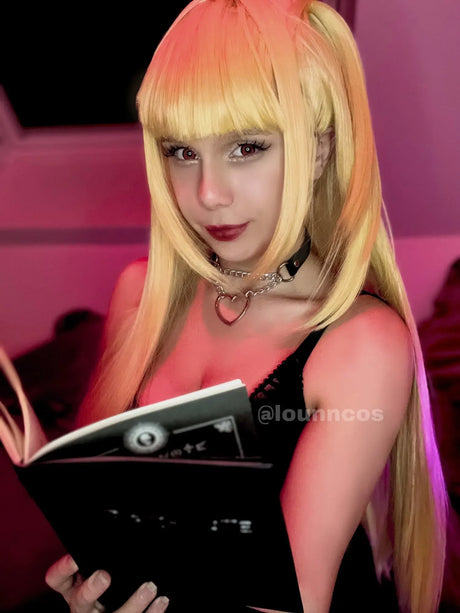 イベント・ハロウィングッズ｜アニメキャラ ミサミサ風コスプレ用 耐熱ウィッグセット