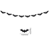 イベント・ハロウィン装飾｜ハロウィンペーパーバナー デコレーション(3M)